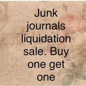 Please read this first *DIY  journals liquidation sale buy one get one free*